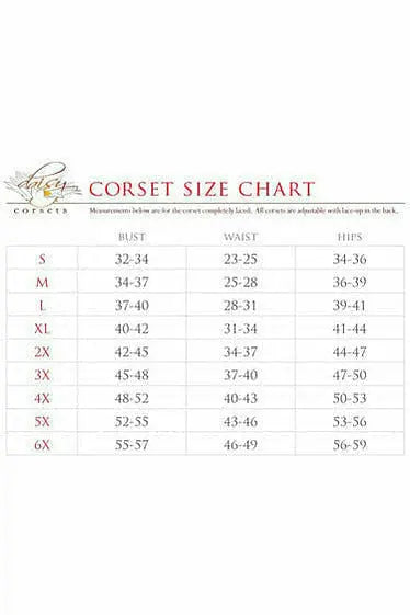 Top Drawer Steel Boned Distressed Faux Leather Underbust Corset Top Daisy Corsets