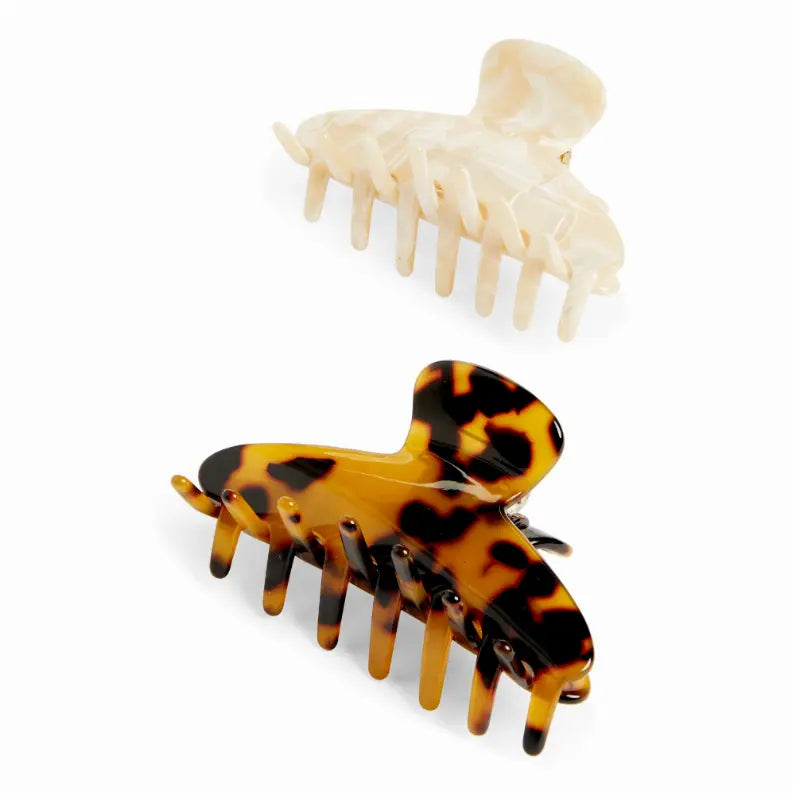 Tortoise Shell Clip Set Cocus Pocus