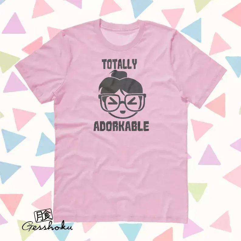 Totally Adorkable Girl with Glasses Unisex T-shirt Gesshoku Designs