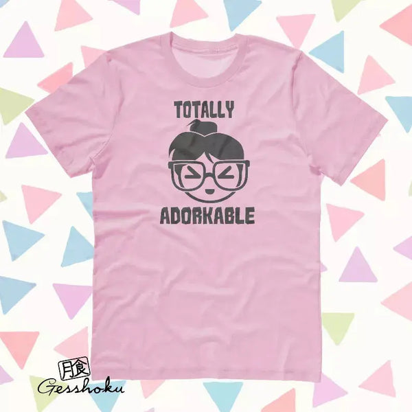 Totally Adorkable Girl with Glasses Unisex T-shirt Gesshoku Designs