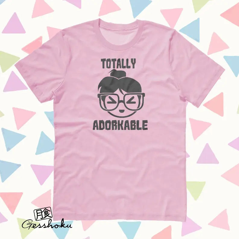 Totally Adorkable Girl with Glasses Unisex T-shirt Gesshoku Designs