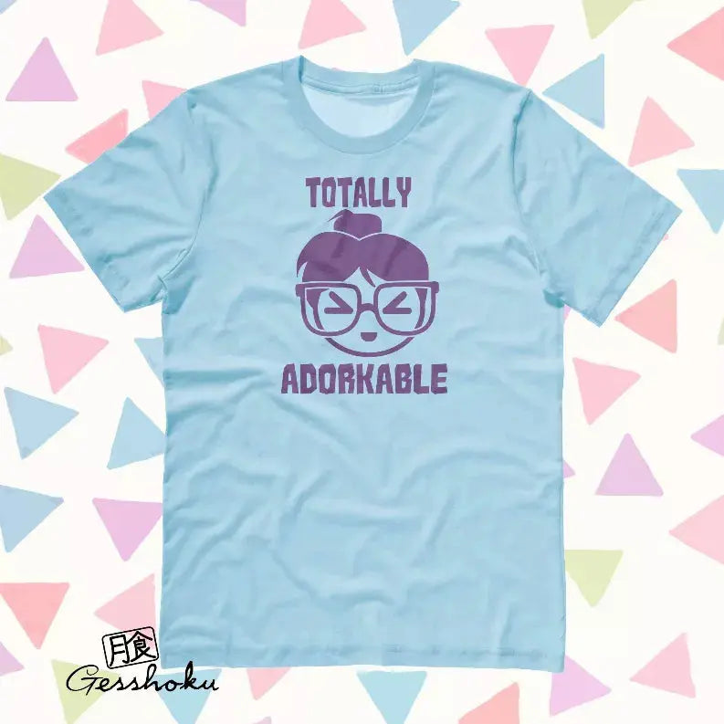 Totally Adorkable Girl with Glasses Unisex T-shirt Gesshoku Designs