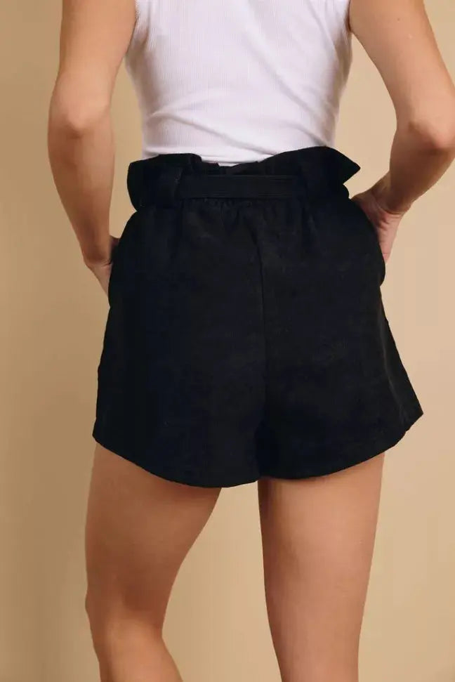 Tough Luck Paperbag Shorts Stay Warm in Style