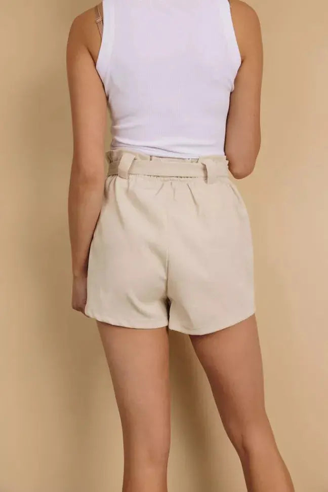 Tough Luck Paperbag Shorts Stay Warm in Style
