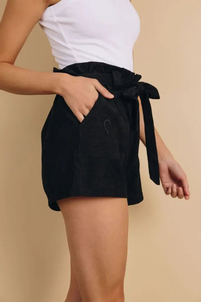 Tough Luck Paperbag Shorts Stay Warm in Style
