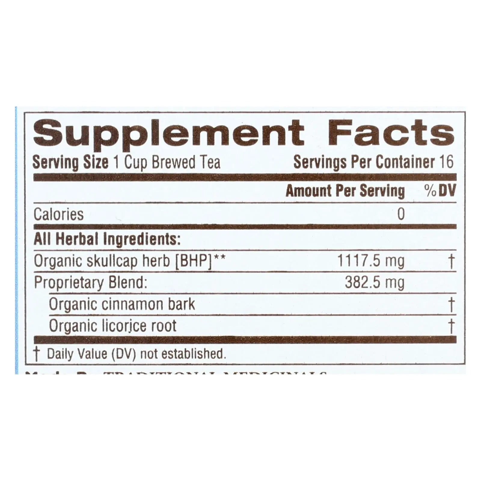 Traditional Medicinals Relaxation Tea - Stress Ease Cinnamon - Case Of 6 - 16 Bags Traditional Medicinals