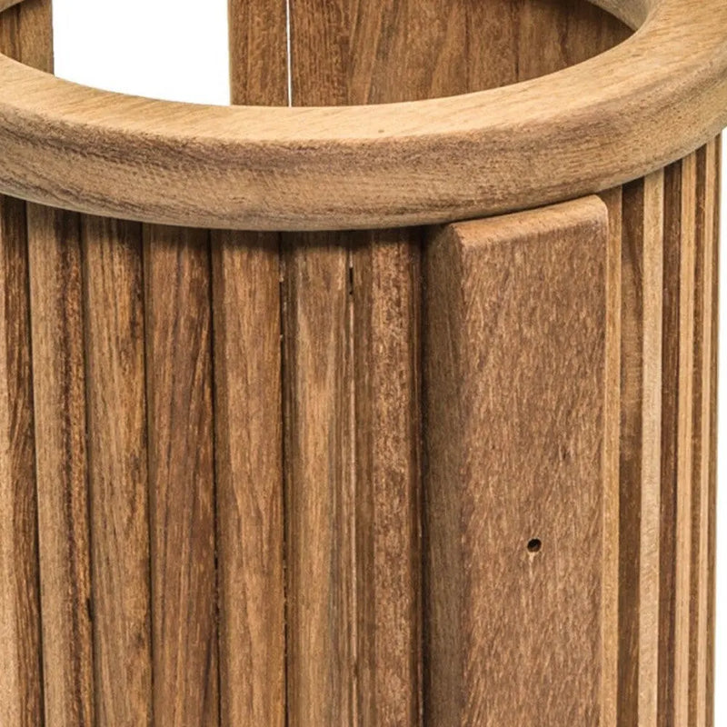 Traditional Solid Teak Toilet Paper Rack Homeroots Bed & Bath