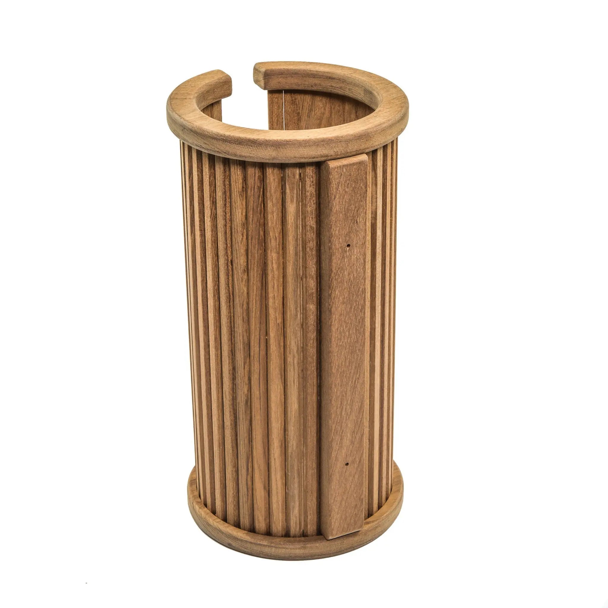 Traditional Solid Teak Toilet Paper Rack Homeroots Bed & Bath