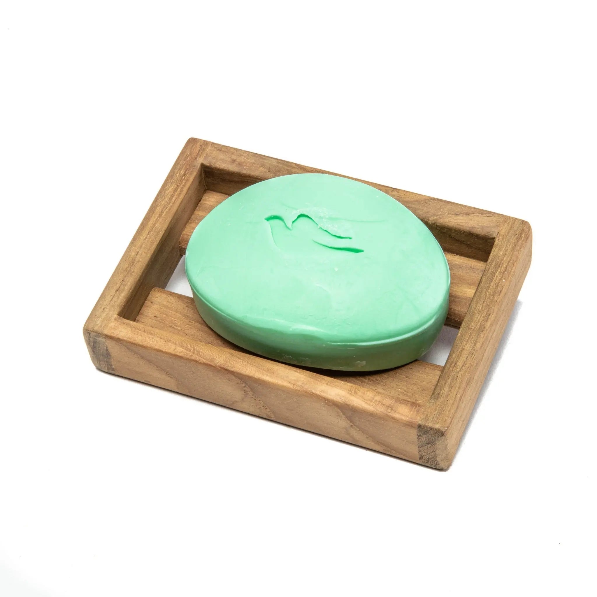 Traditional Solid Teak Vanity Soap Dish Homeroots Bed & Bath