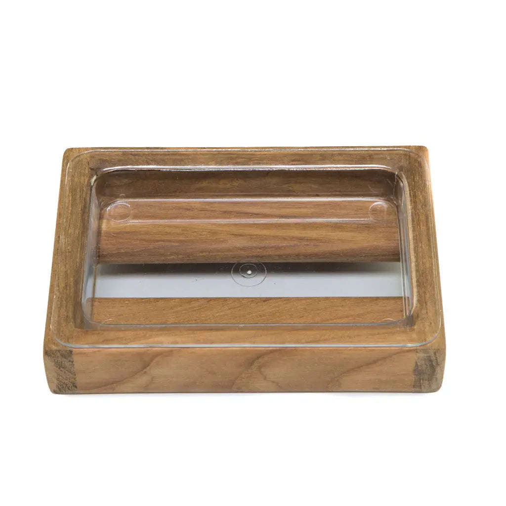 Traditional Solid Teak Wall Mount Soap Dish Homeroots Bed & Bath