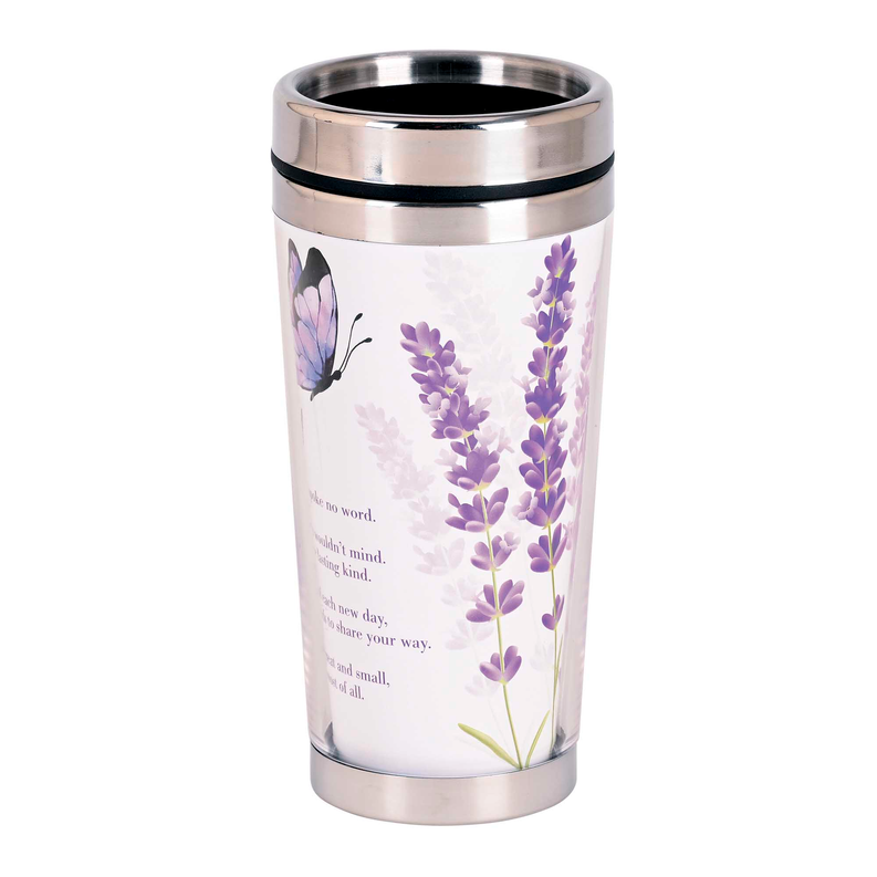 Travel Mug Lavender I Said A Prayer 16oz Dicksons Inc