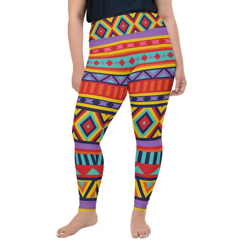 Tribal Print Leggings Adirelounge