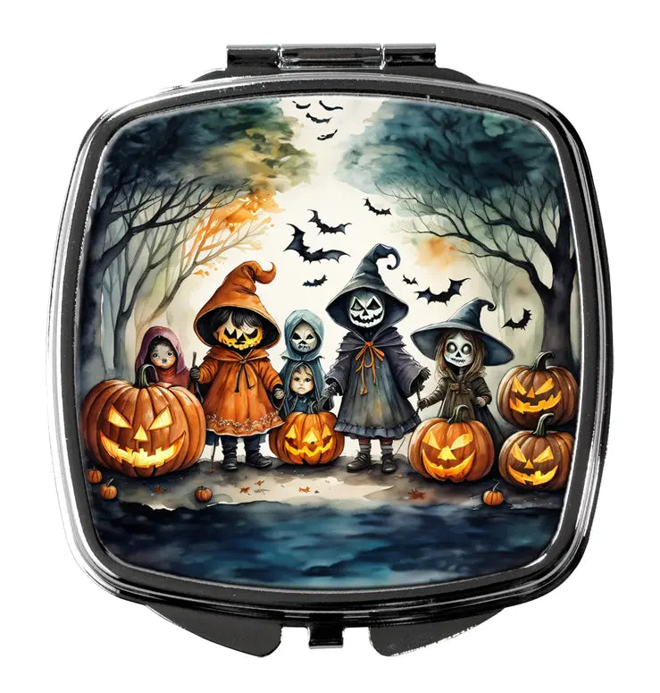 Trick or Compact Mirror Caroline's Treasures