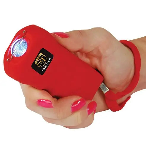 Trigger 75,000,000 Stun Gun Flashlight With Disable Pin Safety Technology