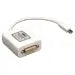 Tripp Lite, Cable Adapter, Mini DisplayPort to DVI M/F, 1920x1200/1080P, PnP, For Mac/PC, 6IN Tripp Lite