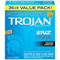 Trojan Enz Lubricated Paradise Products