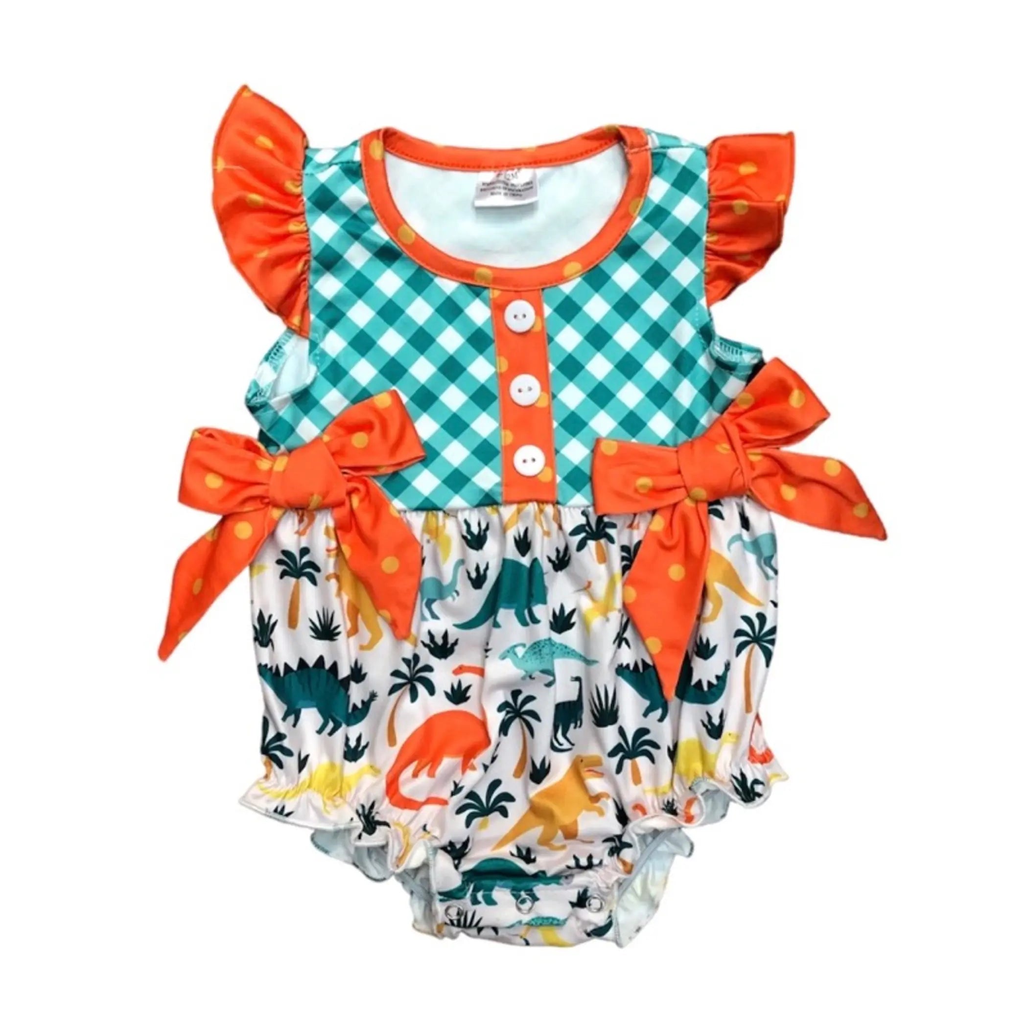 Tropical Dino Romper Melina & Me