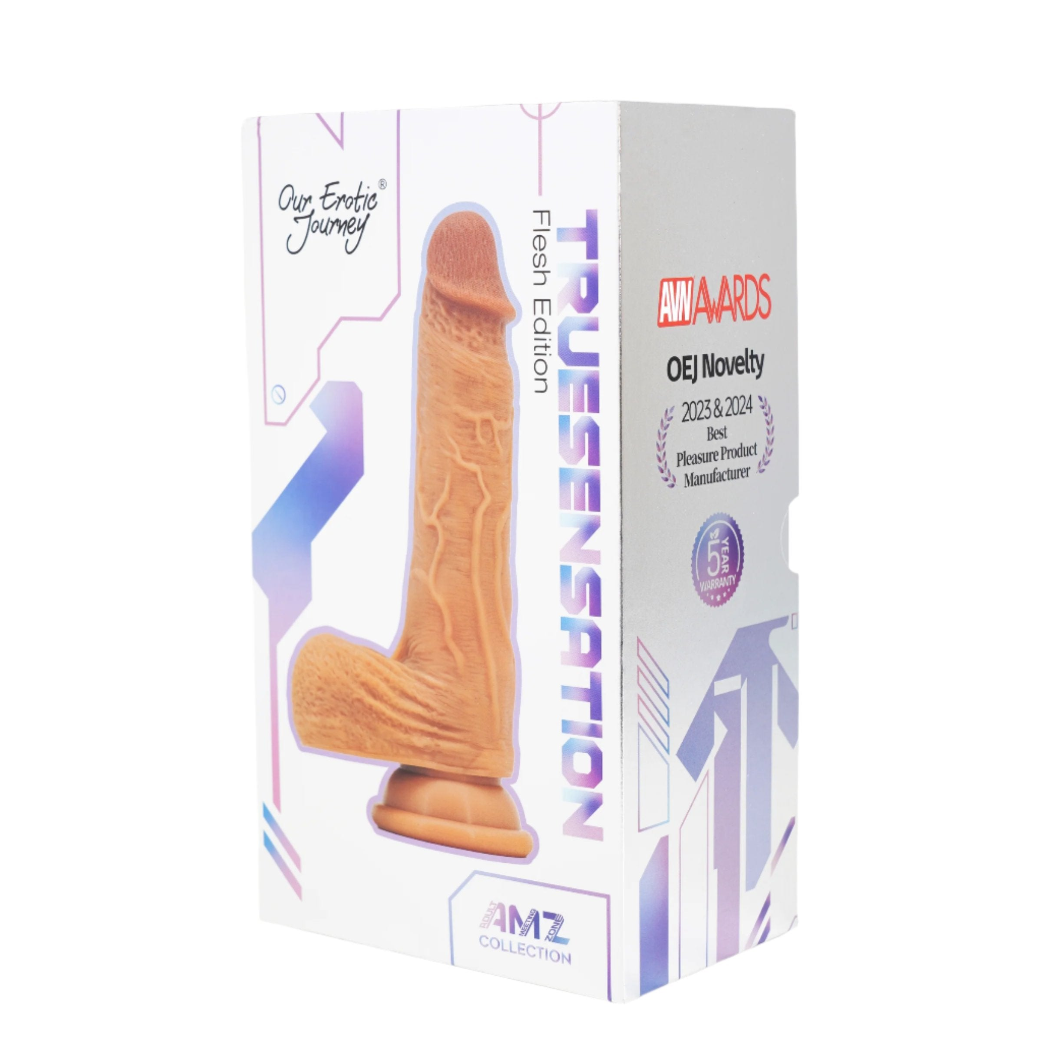 Truesensation App Controlled Realistic 7 inch Dildo OEJ