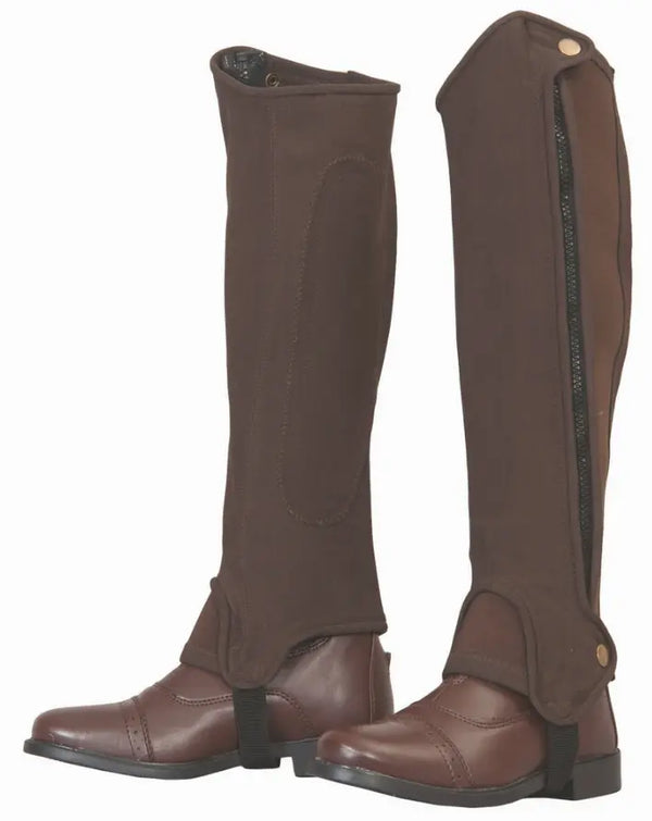 TuffRider Adult Grippy Nubuck Half Chaps JPC Equestrian