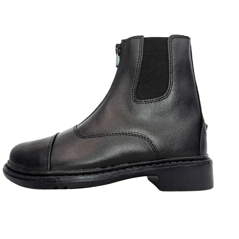TuffRider Children's Perfect Front Zip Paddock Boots JPC Equestrian