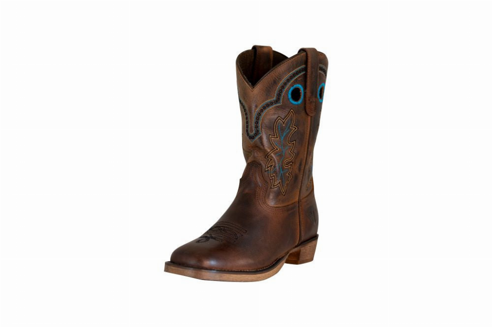 TuffRider Children's Rushmore Square Toe Western Boot JPC Equestrian
