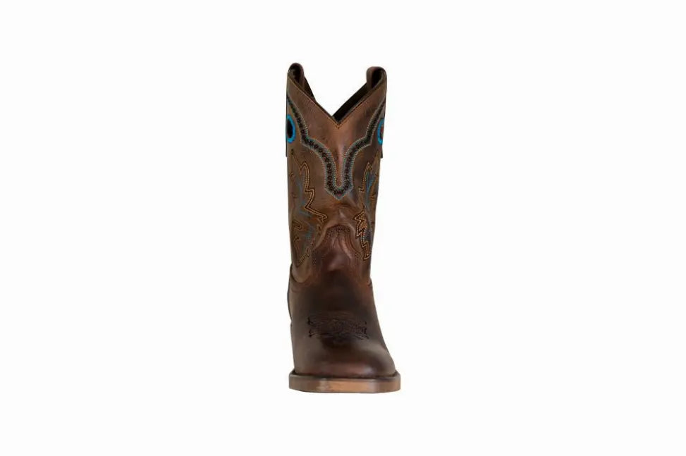 TuffRider Children's Rushmore Square Toe Western Boot JPC Equestrian