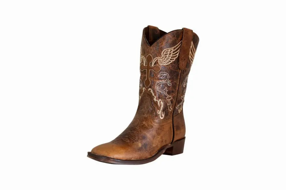 TuffRider Children's Sequoia Square Toe Western Boot JPC Equestrian