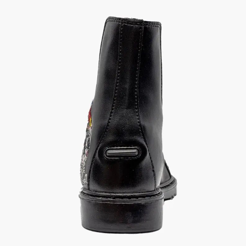 TuffRider Children's Thelwell Sweep Front Zip Paddock Boots JPC Equestrian