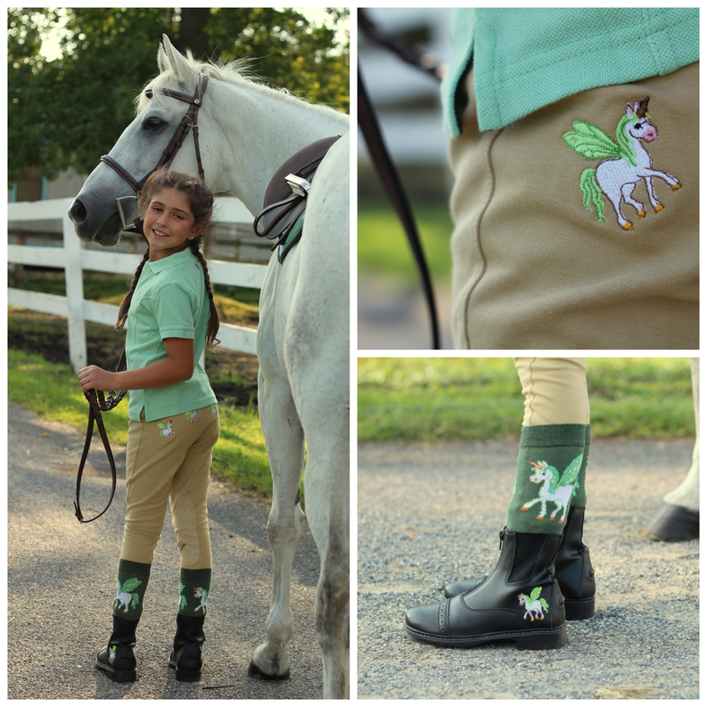 TuffRider Children's Unicorn Starter Front Zip Paddock Boots JPC Equestrian