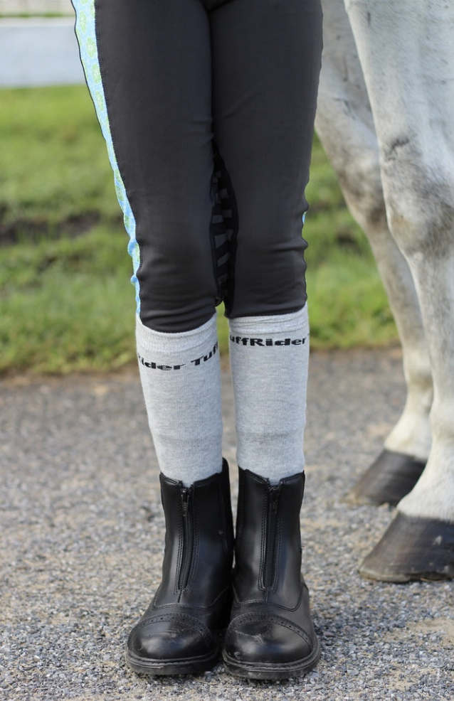 TuffRider Kid's Front-zip Paddock Boots JPC Equestrian