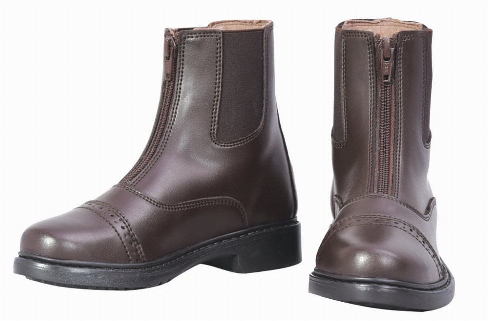 TuffRider Kid's Front-zip Paddock Boots JPC Equestrian