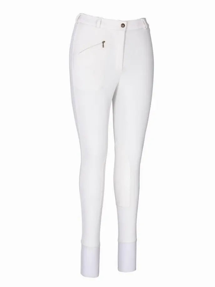 TuffRider Ladies Ribb Knee Patch Breeches JPC Equestrian