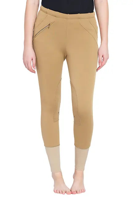 TuffRider Ladies Unifleece Pull-On Winter Breeches JPC Equestrian