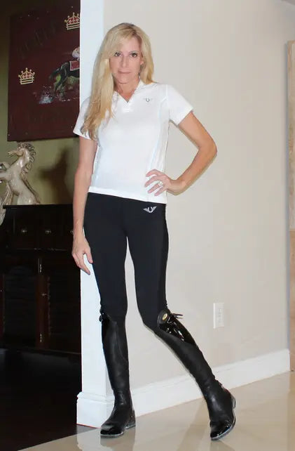 TuffRider Ladies Ventilated Schooling Tights JPC Equestrian