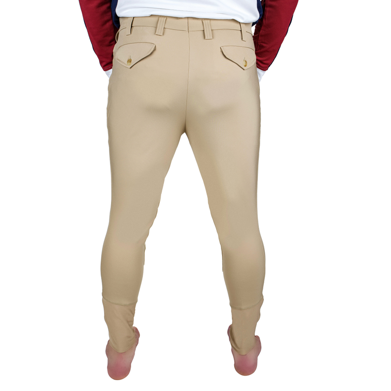 TuffRider Men's Claudio Knee Patch Breeches JPC Equestrian