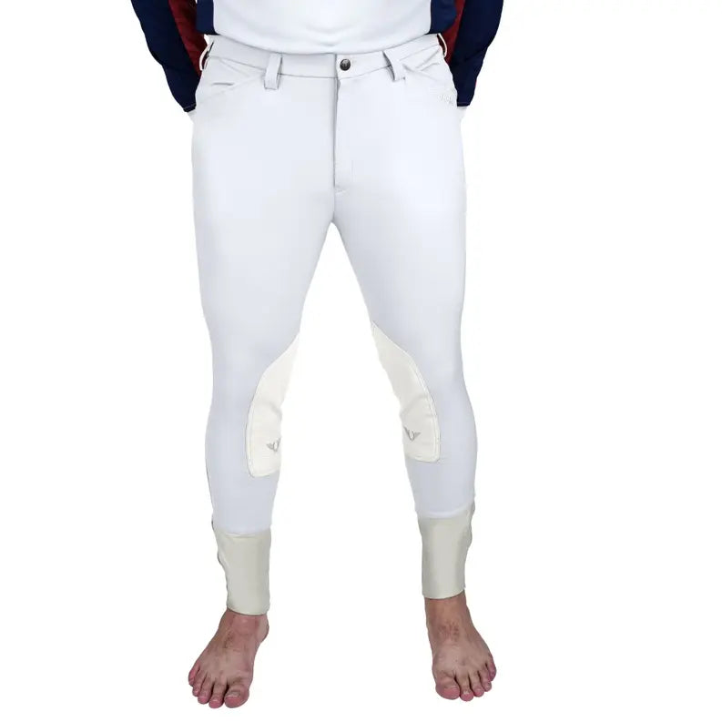 TuffRider Men's Claudio Knee Patch Breeches JPC Equestrian