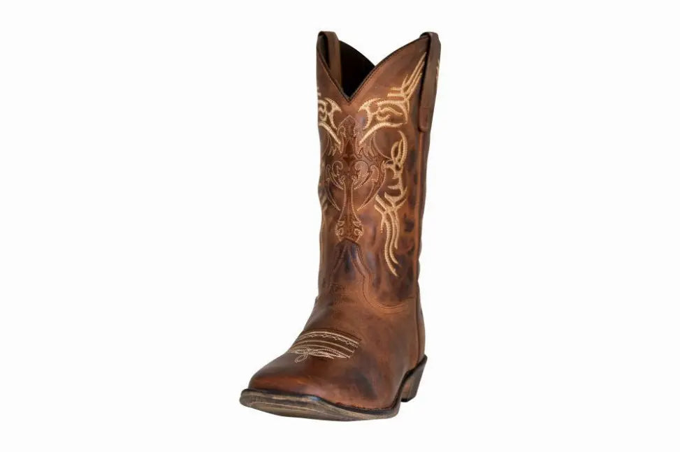 TuffRider Men's Lamar Wide Square Toe Western Boot JPC Equestrian