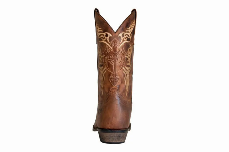 TuffRider Men's Lamar Wide Square Toe Western Boot JPC Equestrian