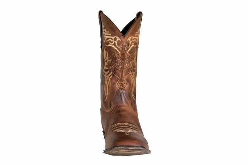 TuffRider Men's Lamar Wide Square Toe Western Boot JPC Equestrian