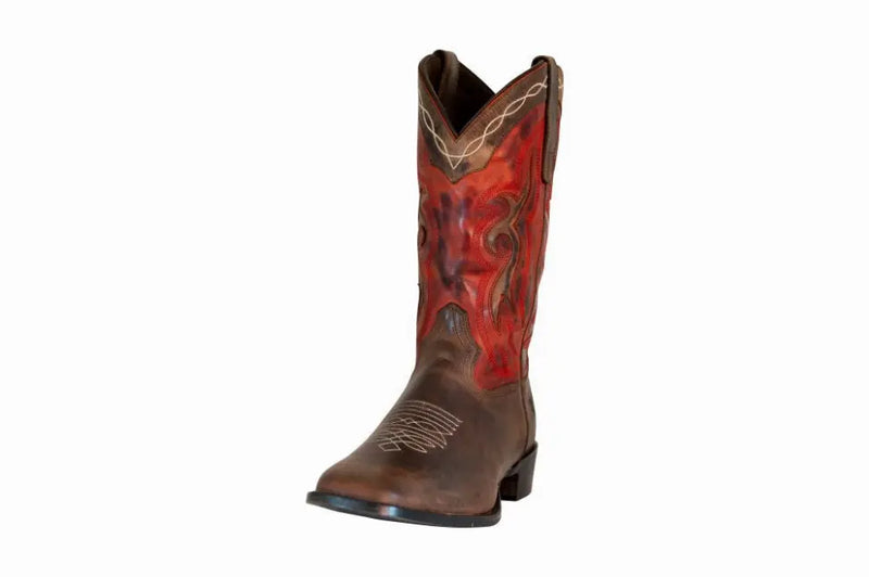 TuffRider Men's Mammoth Square Toe Western Boot JPC Equestrian