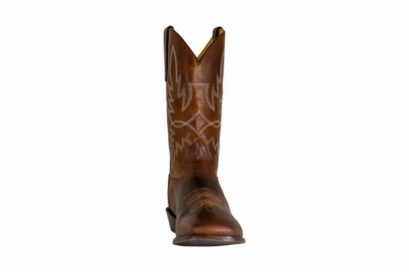 TuffRider Men's Old Faithful Wide Square Toe Western Boot JPC Equestrian