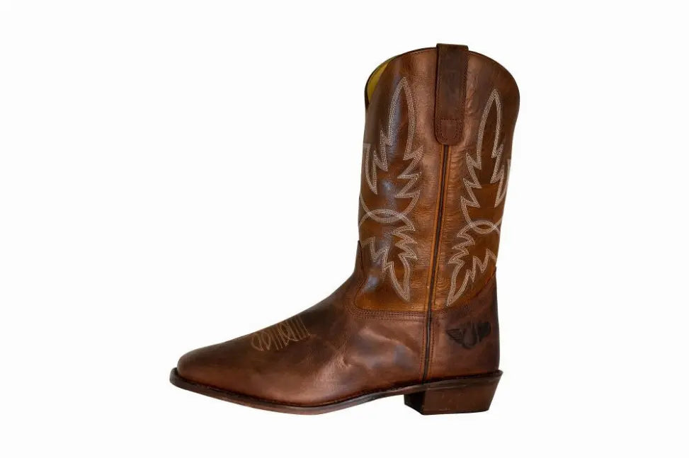 TuffRider Men's Old Faithful Wide Square Toe Western Boot JPC Equestrian