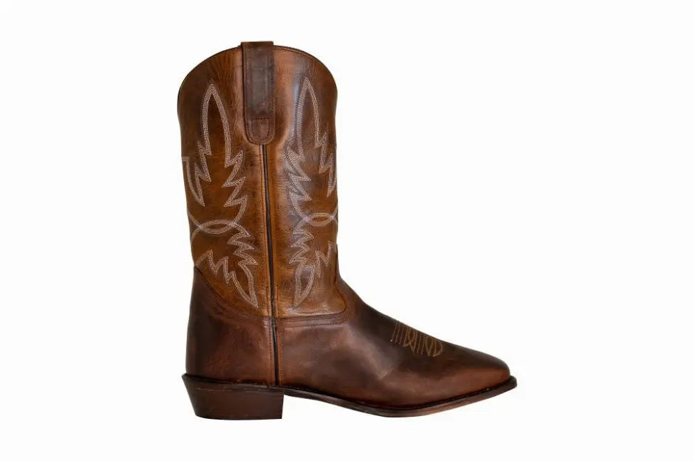 TuffRider Men's Old Faithful Wide Square Toe Western Boot JPC Equestrian