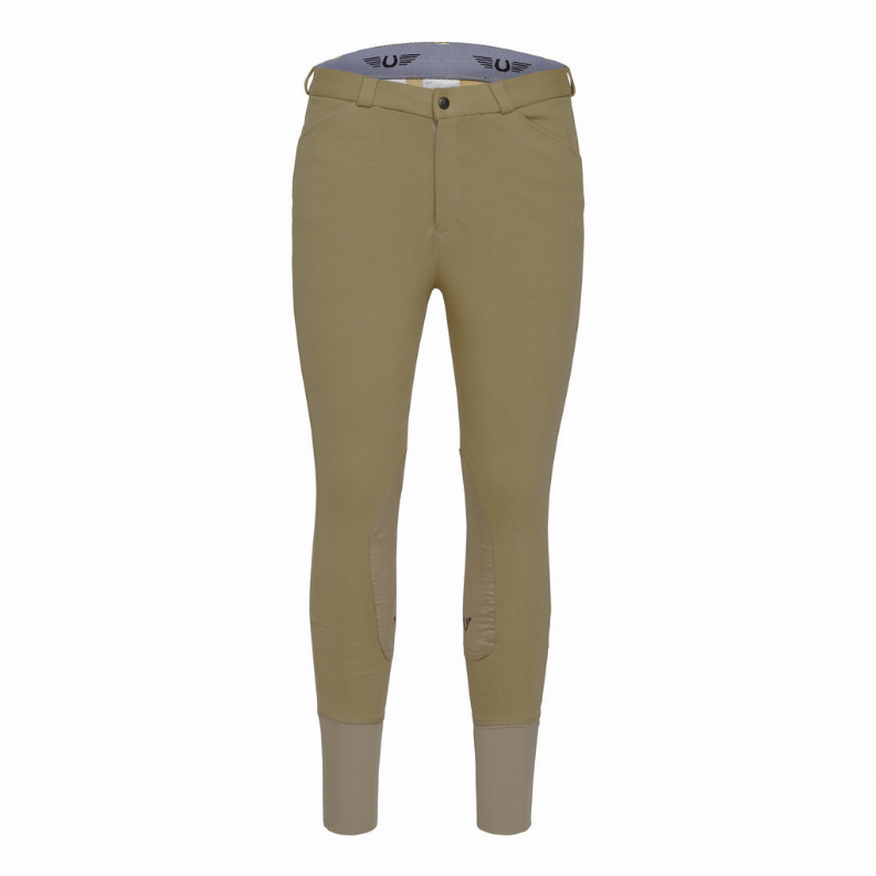 TuffRider Men's Patrol Knee Patch Breeches JPC Equestrian