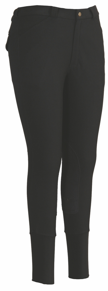TuffRider Men's Ribb Patrol Knee Patch Breeches JPC Equestrian