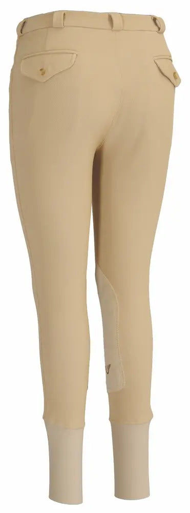 TuffRider Men's Ribb Patrol Knee Patch Breeches JPC Equestrian