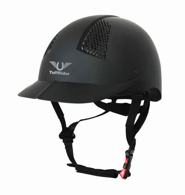 TuffRider Starter Horse Riding Safety Helmet | Schooling Protective Head Gear for Equestrian Riders - SEI Certified, Tough and Durable JPC Equestrian
