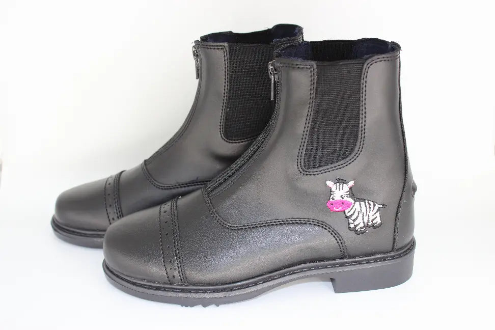 TuffRider Starter Zebra Paddock Boots for Children JPC Equestrian