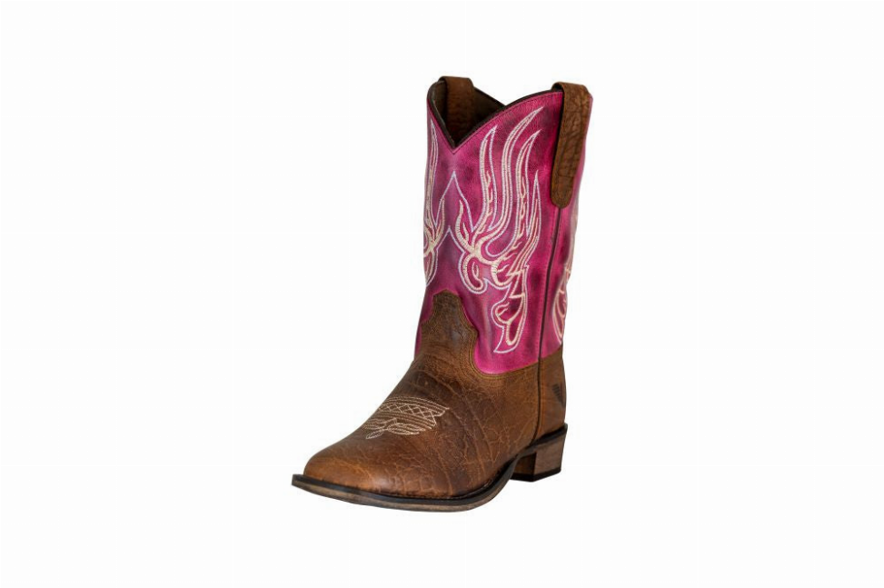 TuffRider Toddler's Arches Square Toe Western Boot JPC Equestrian