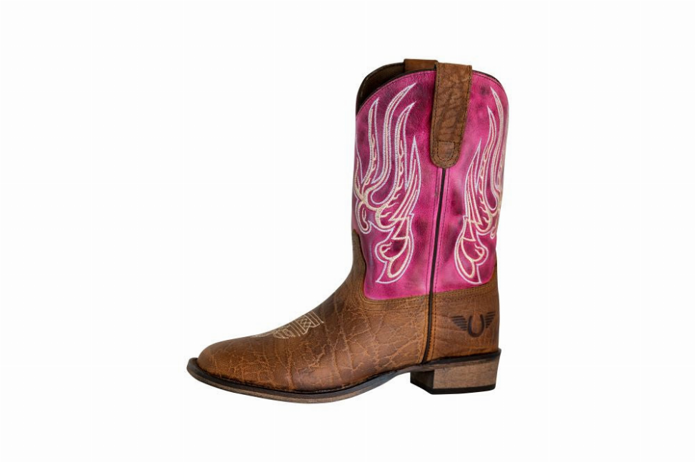 TuffRider Toddler's Arches Square Toe Western Boot JPC Equestrian